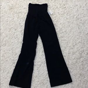 Black Maternity Dress Pants